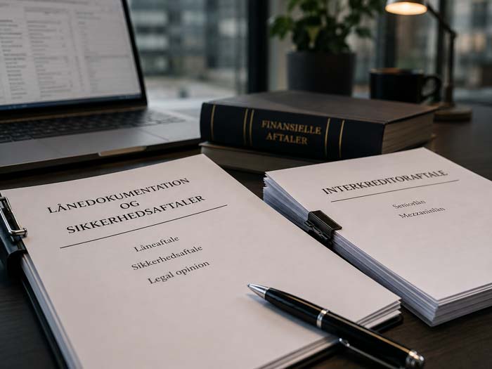 juridisk dokumentation og selvfinansieringsforbuddet